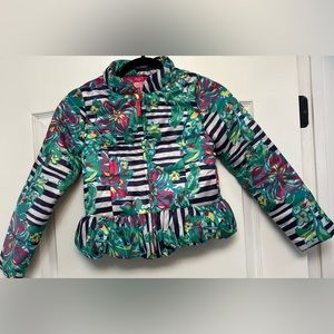 Lilly Pulitzer kids jacket size L 8-10